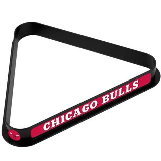 Officially Licensed Chicago Bulls NBA Billiard Ball Rack