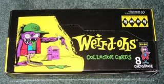 Weird Ohs Car Collector Cards Bill Campbell 24 8 Packs