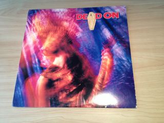 Dead on Self Titled LP Record 1989 SBK VG