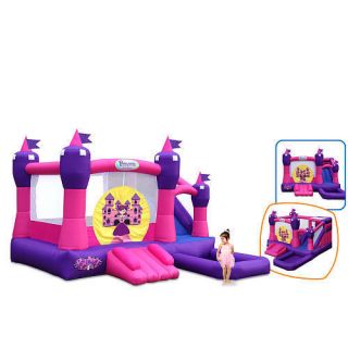 Blast Zone Princess Palace Combo Bouncer with Slide