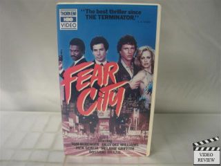 Fear City VHS Tom Berenger Billy Dee Williams