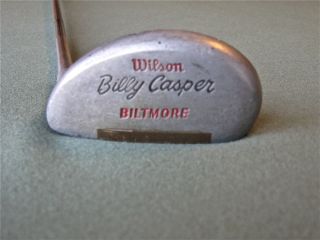 Vintage Wilson Billy Casper Biltomore Mallet Head Putter Golf Club 