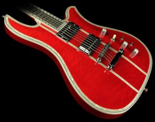   Rich Classic Deluxe Eagle Electric Guitar Ebony Fretboard Dragon Blood