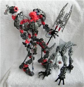 Lego Bionicle Assembled Maxilos Spinax Titan Figure 8924 100 Complete 