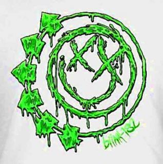 Blink 182 Green Slime Logo T Shirt s M 2XL 3XL NWT
