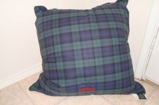 Ralph Lauren Blackwatch Plaid Toss Pillow for Comforter