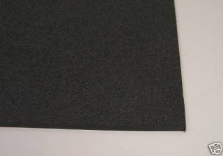 Kydex Plastic Sheet Black 12 x 12 x 1 16 New