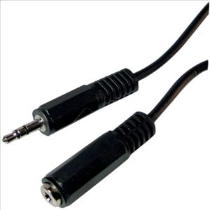 Axis C1816 BK 3M 10 ft Headphone Extension Cable 086844310116