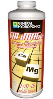 General Hydroponics Calimagic 32 oz Quart Qt Calcium Magnesium 