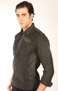 this black hearts brigade long sleeve button front shirt is called 