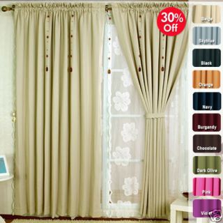   Item Thermal Insulated Blackout Curtain 95L 1pair 2 Panel