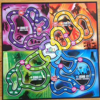 Life Twists Turns Game Board Replacement Piece 2007 Milton Bradley 