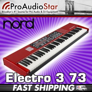    Electro 3 73 note 373 Keyboard Electric Piano Key Board PROAUDIOSTAR