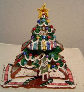 Blue Sky Clayworks The Christmas Tree Store Candle House by Heather 