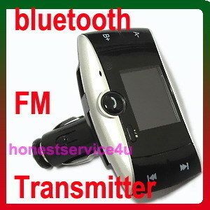 Car Kit  Bluetooth Player FM Transmitter SD MMC USB