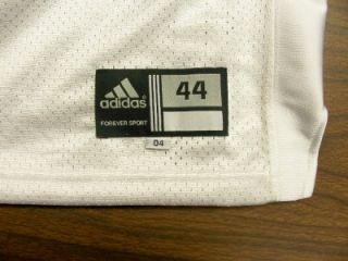   Cardinals 04 Adidas Blank Game Issue Football Jersey 44