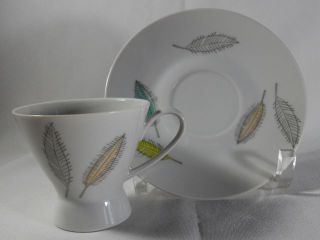  Rosenthal Bunte Blatter Cup s and Saucer S