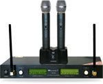   Music Builder BMB VM 88 Dual Channel Wireless Microphone System
