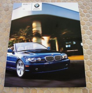 BMW 3 Series Convertible Prestige Sales Brochure 2006