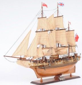   Bounty Wooden Tall SHIP Model 37 Sailboat William Bligh Boat