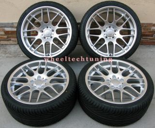 19 BMW CSL Style Staggered Wheels and Tires for M3 Z4M