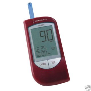 Advocate Diabetes Meter Kit 4223B Blood Glucose Monitor