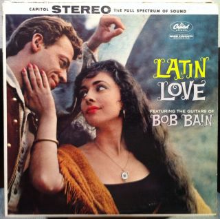 Bob Bain Latin Love LP VG St 1201 Vinyl 1959 Record Guitar Jazz 