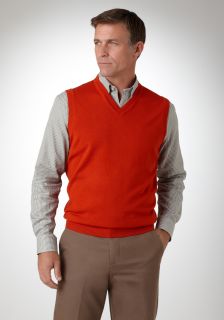  Bobby Jones Men's Merino V Neck Sweater Vest