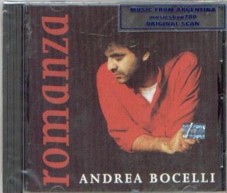 andrea bocelli romanza factory sealed cd