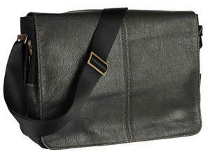 Boconi Hendrix Leather 15 4 Laptop Mailbag Messenger Bag Shoulder 
