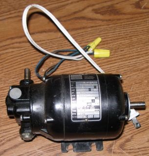 Bodine Electric Angle Gear Motor 1 70 HP 115 Volts 0 6 amps 1725 