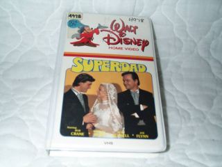 Superdad VHS Disney Clamshell Bob Crane Kurt Russell 122571490360 