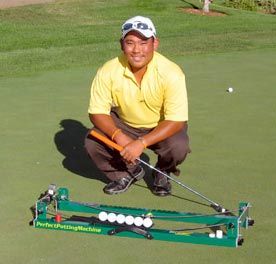 Testimonials from satisfied users of the Perfect Putting Machine