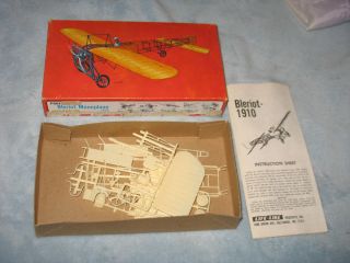 279 Vintage Pyro Bleriot Monoplane 1910 1 48 Model Kit