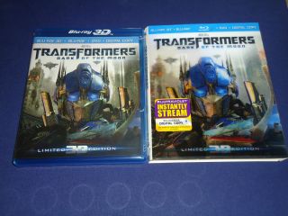 Transformers Dark of the Moon (Blu ray/DVD, 2012, 4 Disc Set 