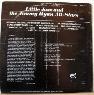   Ryan All Stars Little Jazz LP NM Roy Eldridge Bobby Pratt Eddie Locke