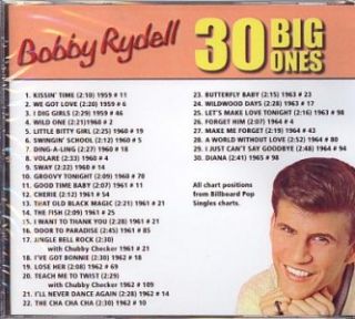 bobby rydell cd 30 big ones new sealed 30 tracks