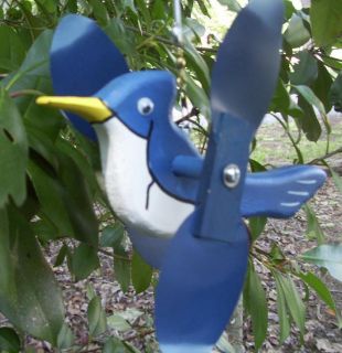 Blue Jay Mini Whirligigs Whirly Gig Whirligig Windmill Yard Art