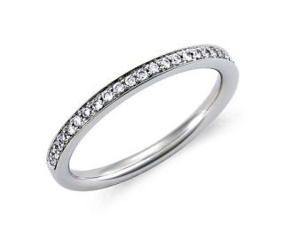 Blue Nile Diamond Ring / Wedding Band in Platinum