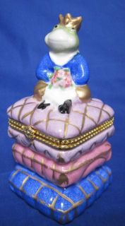 Hinged Trinket Box Bombay Co Canada Frog Candle Prince Presents 