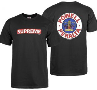 Old School Powell Peralta Bones Brigade Supreme Reissue Tee Shirt 