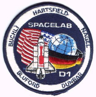 Space Shuttle Challenger STS 61 A Mission Patch 4