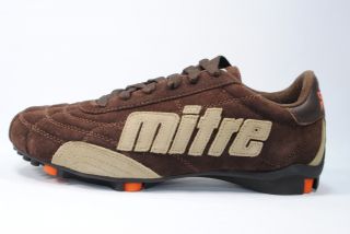 Mens  Mitre Bolan MS4214 Brown Suede  Athletic Shoes