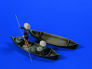 Verlinden 135 Vietcong in Small Boats, item #570