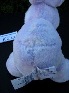 RARE No Tail Plush Only Webkinz Sherbet Bunny No Code Tag Ganz Rabbit 