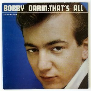 BOBBY DARIN Thats All EP P/SLEEVE 7IN VG++ VG++