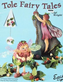 Tole Fairy Tales Gigi Wright Painting Pattern Book