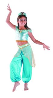 Disney Aladdin Princess Jasmine Classic Costume Child 7 8 *New*