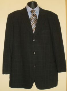Hugo Boss Black Label Einstein Sigma 3Btn Jacket Blazer Size 46 46R 