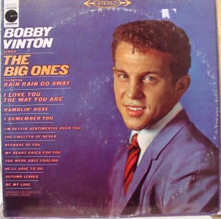 BOBBY VINTON sings the big ones LP VG+ LE 10016 Vinyl Record